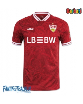 Stuttgart Tricou Fotbal Replică 2025-26 Barbati Deplasare